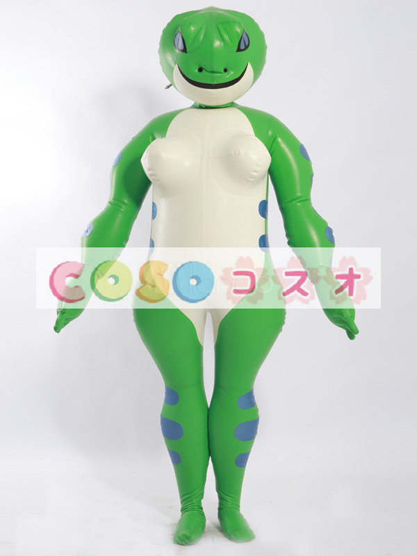コスチューム衣装，カエル　蛙　大人用　ハロウィン　仮装　コスプレ　―taitsu-tights0060