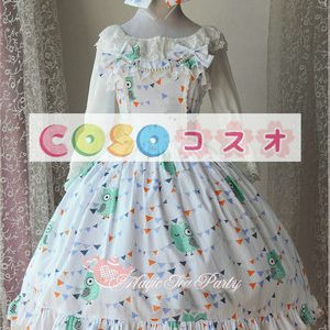 ロリータジャンパースカート　リボン　スィート　コットン　 ―Lolita0148