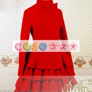 長袖レイヤード ウール ブレンド ロリータ ドレス ―Lolita0154