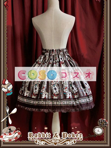 ロリータ服　スカート　SK　ウサギ柄　ロリータファッション ―Lolita0167 1