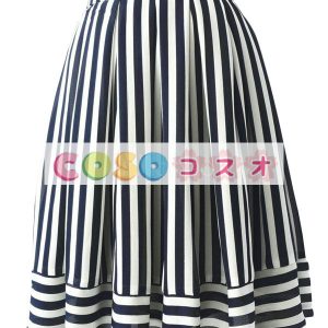 ロリータ服　スカート　スィート　ストライプ　プリント　 ―Lolita0180