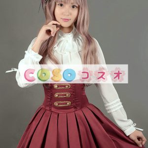 ロリータ服　スカート　レトロ　プリント柄　 ―Lolita0239