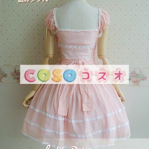 素敵なスクエア ネック弓レース ロリータ ドレス ―Lolita0244