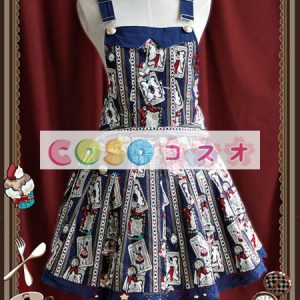 ロリータ服　ワンピース　ウサギ柄　ロリータファッション ―Lolita0498