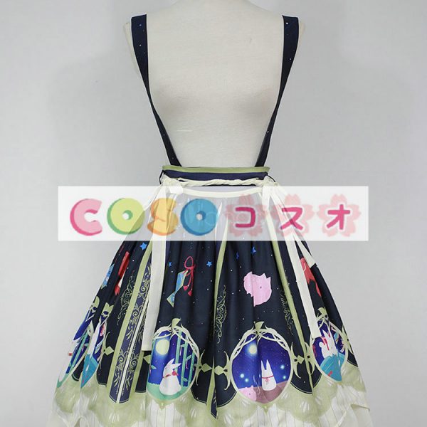 ロリータジャンパースカート　レトロ　シフォン　 ―Lolita0642 1