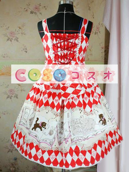 ロリータジャンパースカート　シフォン　 ―Lolita0661 1
