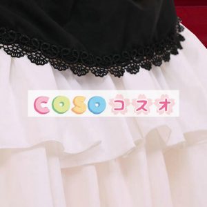 ロリィタジャンパースカート　パーティー　レトロ　コットン　シャーリング　 ―Lolita0824