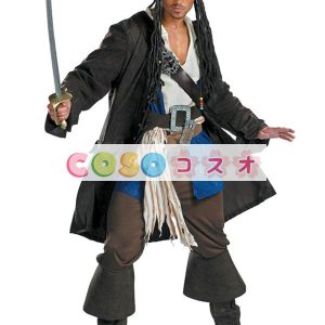 コスチューム衣装　海賊服　新作　ハロウィン　大人用　男性用―festival-0117