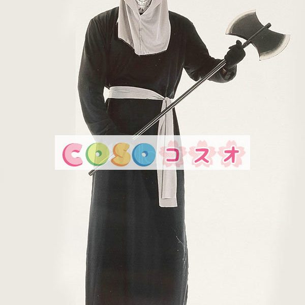 ハロウィン衣装　新作　悪魔　男性用　大人用　ブラック―festival-0334 1