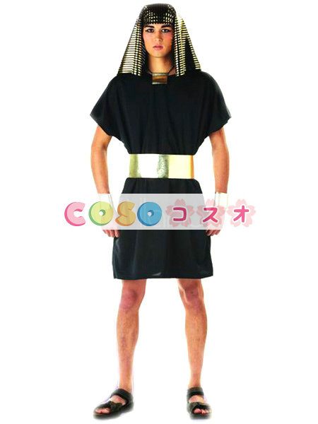 ハロウィン衣装　４点セット　エジプト　男性用　大人用　―festival-0386 1