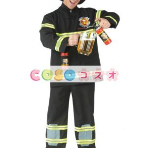 ハロウィン　コスチューム衣装　消防士　男性用　大人用　セット　―festival-0391