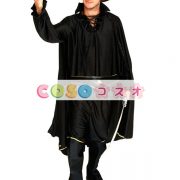 ハロウィングッズ　ブラック　男性用　怪傑ゾロ　大人用　ポリエステル　パンツ　マルディグラ　―festival-0515