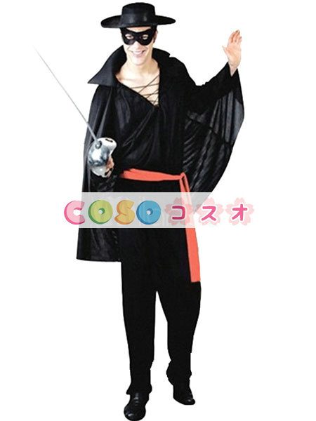 ハロウィングッズ ブラック 男性用 怪傑ゾロ 大人用 ポリエステル パンツ マルディグラ ―festival-0520 1 ハロウィングッズ ブラック 男性用 怪傑ゾロ 大人用 ポリエステル パンツ マルディグラ ―festival-0520 1