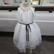 子供フォーマルドレス,イブニングドレス ストラップ オーガンザ ・サテン ひざ下 ビーズ -halloween-trz0725-0161