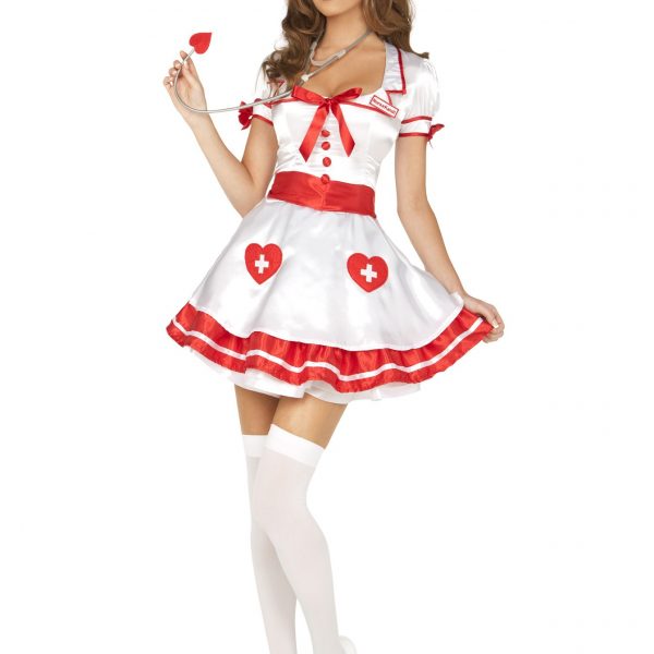 白衣 天使 看護婦 コスプレ ナース服  ハロウィン セクシー ドレス 看護師-Halloween-trw0725-0094 1