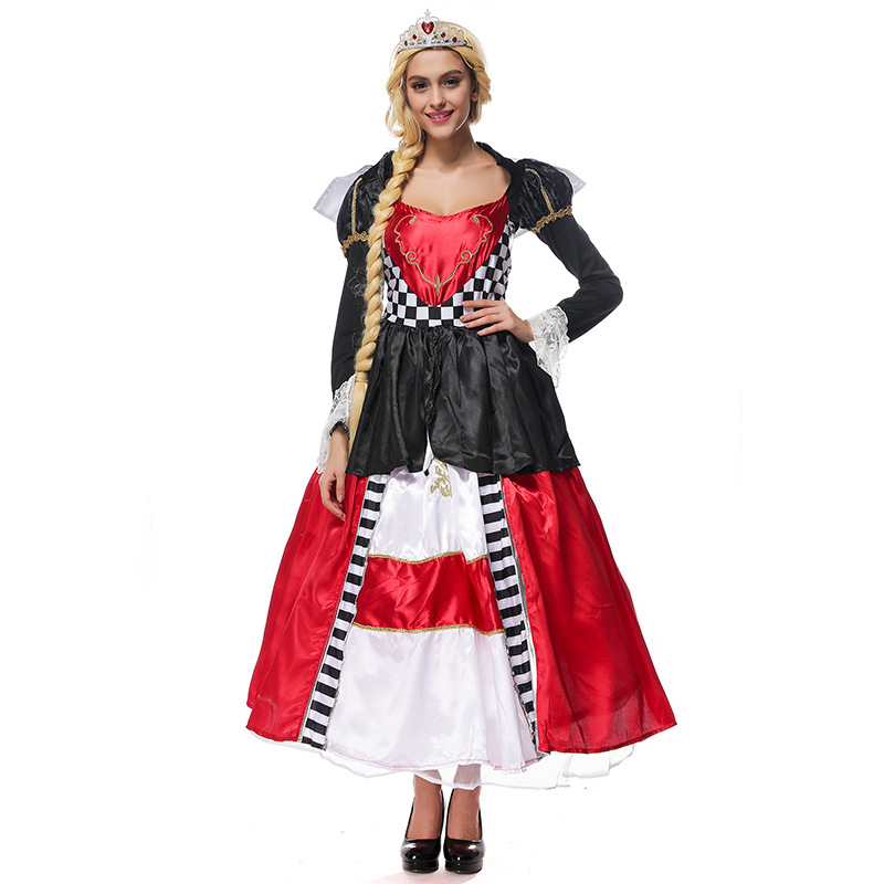 不思議の国のアリス コスプレ ハートの女王 ハロウィン衣装 ディズニー -Halloween-trw0725-0129