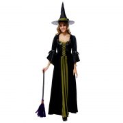 魔女 ハロウィン ドレス 仮装パーティー ナイトクラブ コスプレ衣装 cosplay-Halloween-trw0725-0376