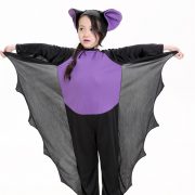 ハロウィン 衣装 子供 ハロウィン コスプレ ハロウィンコスチューム 子供用 キッズ用 コウモリ着ぐるみ ハロウィン衣装 ハロウィーン仮装 バットマン 仮装 可愛い キッズ 女の子 男の子 バット衣装-Halloween-trw0725-0380
