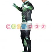 全身タイツ　グリーン　大人用　ユニセックス　グリーンランタン　　―taitsu-tights1325 2