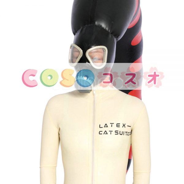 ラテックスマスク，ファッション　コスチューム　変装パーティー　仮装―taitsu-tights0172