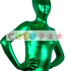 カラー全身タイツ 透明人間（緑）―taitsu-tights0358