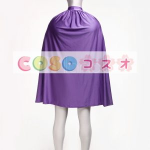 スタイリッシュな紫ライクラ スパンデックス ユニセックス キャット スーツ ポンチョ―taitsu-tights0813