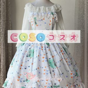 ロリータジャンパースカート　リボン　スィート　コットン　 ―Lolita0148