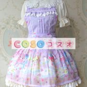 ロリータジャンパースカート　リボン　スィート　シフォン　 ―Lolita0157 2