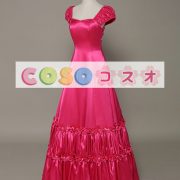 ロリータ服 ワンピース ローズレッド ドレス コットン エレガント&ラグジャリー カジュアル ―Lolita0189 2 ロリータ服 ワンピース ローズレッド ドレス コットン エレガント&ラグジャリー カジュアル ―Lolita0189 2