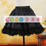 ロリータスカート　ブラック　蝶結び　ゴシック　ティアド　 ―Lolita0399 2