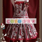 ロリータ服　ワンピース　ウサギ柄　ロリータファッション ―Lolita0498 2