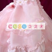 ロリータ服　ワンピース　ピンク　チュニック　プリント柄　コットン　可愛い　半袖　パーティー　 ―Lolita0649 2