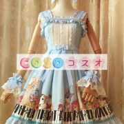 ロリータジャンパースカート　リボン　可愛い　ポリエステル　 ―Lolita0659 2
