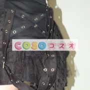 ロリィタ服　スカート　合成繊維　レトロ　ブラック　パーティー　 ―Lolita0806 2