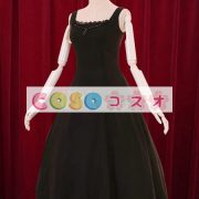 ロリィタジャンパースカート　パーティー　レトロ　コットン　シャーリング　 ―Lolita0824 2