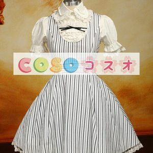 ロリータ服，シャツ＆ジャンパースカートのセット　スィート　全２色　コスチューム ―Lolita0889