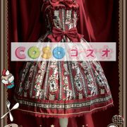 ロリータ服　JSK　ジャンパースカート　ウサギ柄　ロリータファッション ―Lolita0291 2