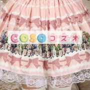 素敵なピンクのレース ゴスロリ スカートを印刷 ―Lolita0448 2