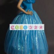 ハロウィン　シンデレラ　ドレス　大人用　ブルー　プリンセス　コスチュームコスプレ―festival-0015 2