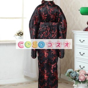 ハロウィン　日本　浴衣　コスチューム　梅の花―festival-0034