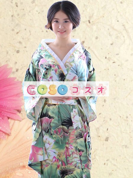 ハロウィングッズ　ジャパニーズ　女性用　大人用　マルチカラー―festival-0103