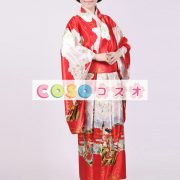 ハロウィングッズ　ジャパニーズ　女性用　大人用　レッド―festival-0105 2