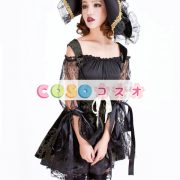 コスチューム衣装，海賊服　ブラック　女性用　大人用　ハロウィン　レース　コスプレ―festival-0276 2