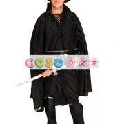 ハロウィングッズ　ブラック　男性用　怪傑ゾロ　大人用　ポリエステル　パンツ　マルディグラ　―festival-0515 2