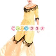 ハロウィン ルネッサンス ドレス ポリエステル中世黄色中袖衣装コスプレ―festival-0707 2 ハロウィン ルネッサンス ドレス ポリエステル中世黄色中袖衣装コスプレ―festival-0707 2