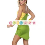 コスチューム衣装　イエロー　ドレス　女性用　大人用　フード　―festival-0564 2