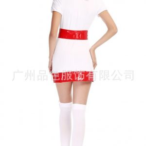 Nurse Costumes 白 看護婦 医者 ハロウィン cosplay衣装 セクシー コスプレ衣装-Halloween-trw0725-0093