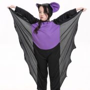 ハロウィン 衣装 子供 ハロウィン コスプレ ハロウィンコスチューム 子供用 キッズ用 コウモリ着ぐるみ ハロウィン衣装 ハロウィーン仮装 バットマン 仮装 可愛い キッズ 女の子 男の子 バット衣装-Halloween-trw0725-0380 2