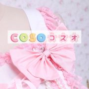 ピンクジャンパースカート　ロリィタジャンパースカート　フリル　スウィート　コットン ―Lolita0066 3