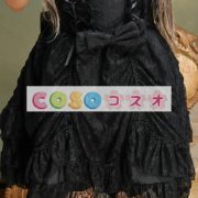 ロリータ服，ワンピース　リボン　ノースリーブ　ゴシック　レース付き ―Lolita0156 3